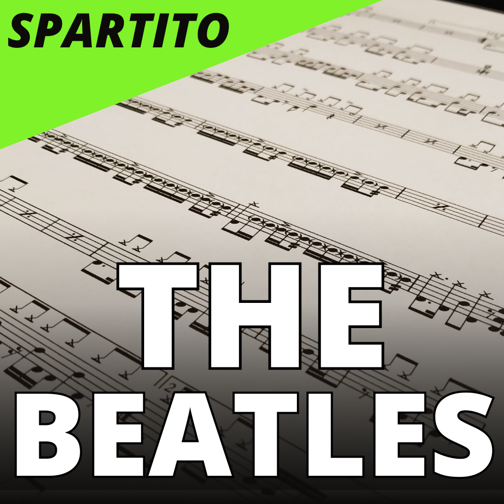 The Beatles - Twist and shout (drum sheet music)
