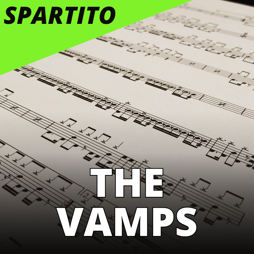 The Vamps - Somebody to you (drum sheet music)