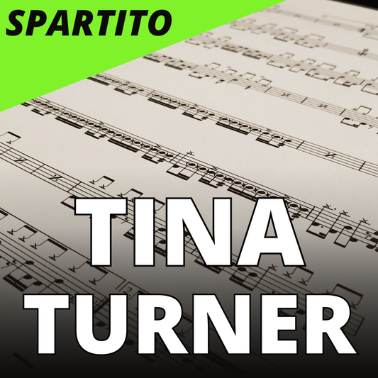 Tina Turner - Steamy Windows (drum sheet music)