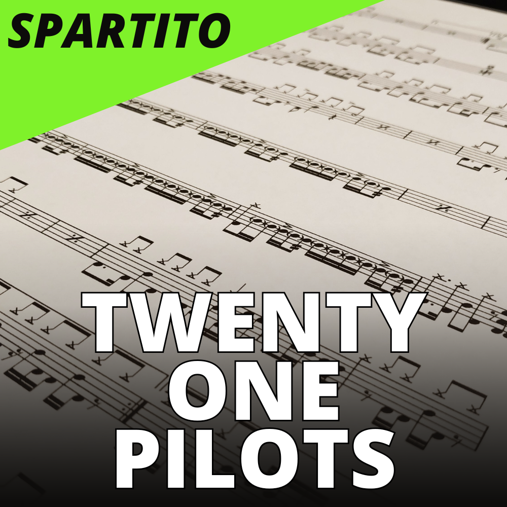Twenty One Pilots - Guns for hands (drum sheet music)