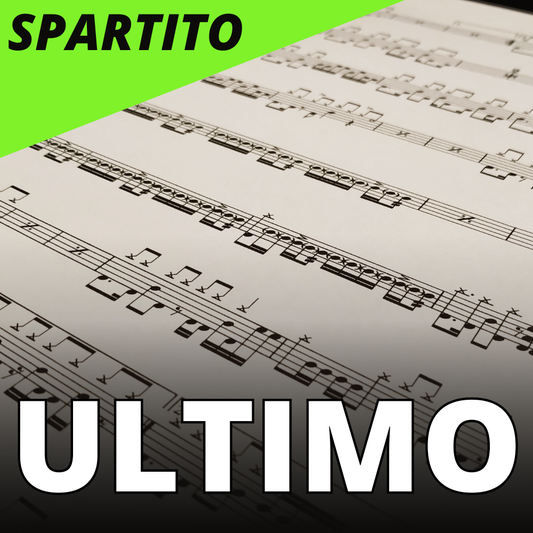 Ultimo - Vieni nel mio cuore (drum sheet music)