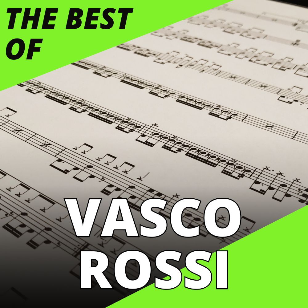Vasco Rossi - The Best Of (drum sheet music)