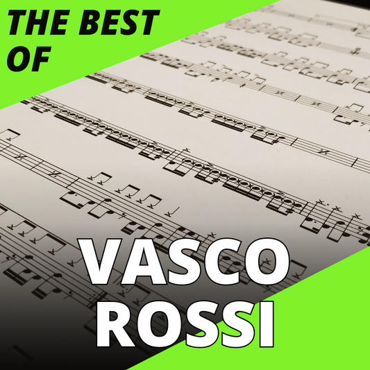 Vasco Rossi - The Best Of (drum sheet music)