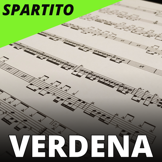 Verdena - Luna (drum sheet music)