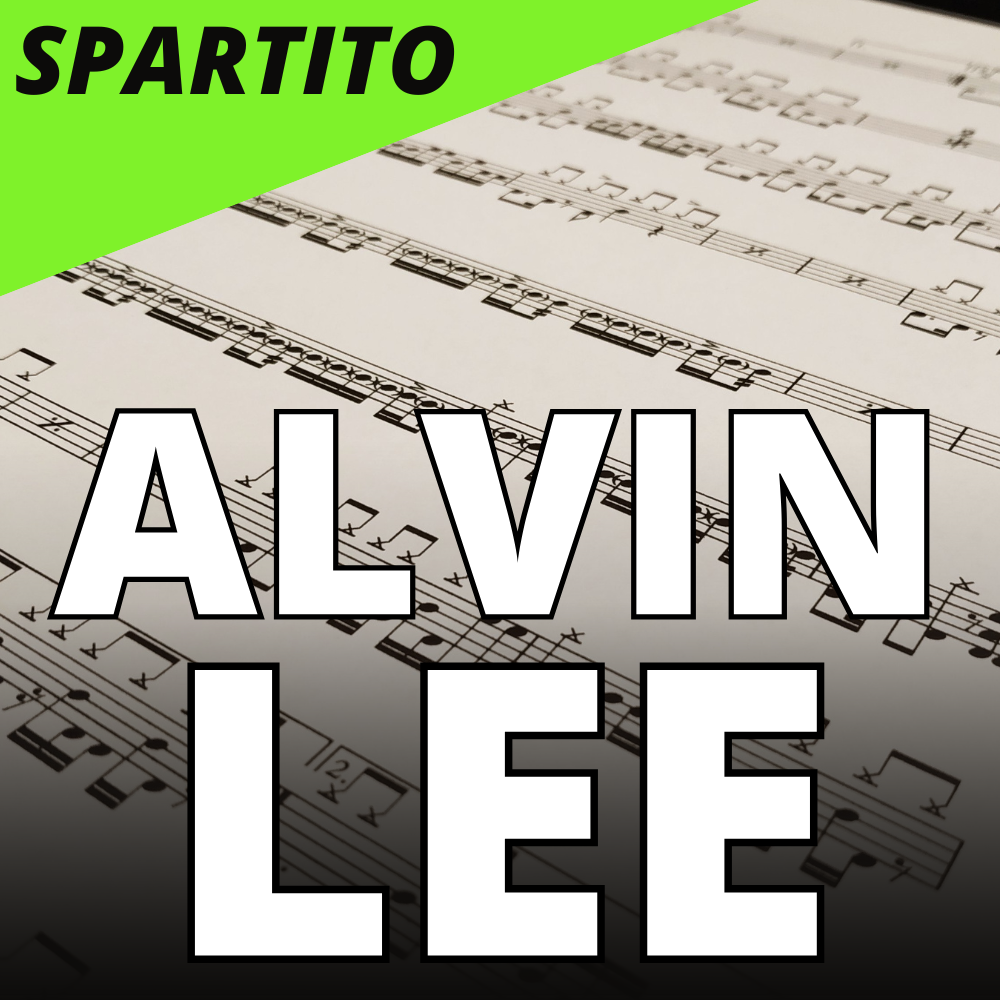 Alvin Lee - The bluest Blues (drum sheet music)