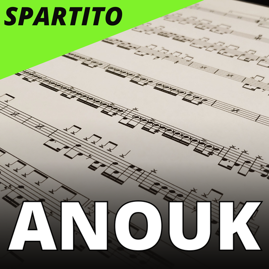 Anouk - Nobody's Wife (drum sheet music)