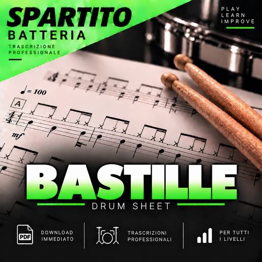 Bastille - Things we Lost in the Fire (drum sheet music)