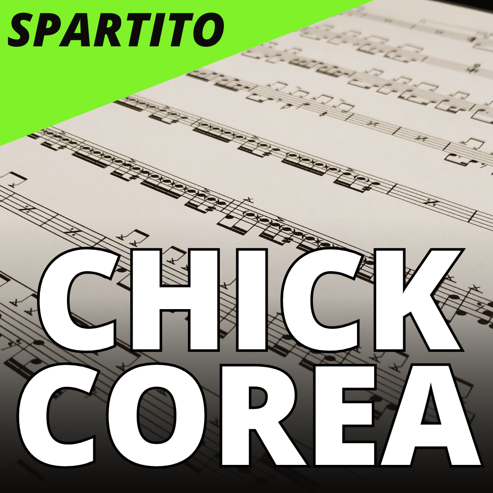 Chick Corea - Spain (drum sheet music)