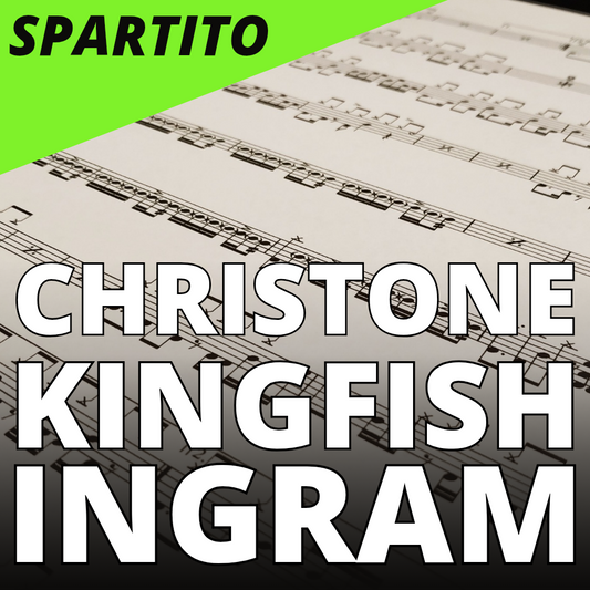 Christone "Kingfish" Ingram - Outside of this town (drum sheet music)