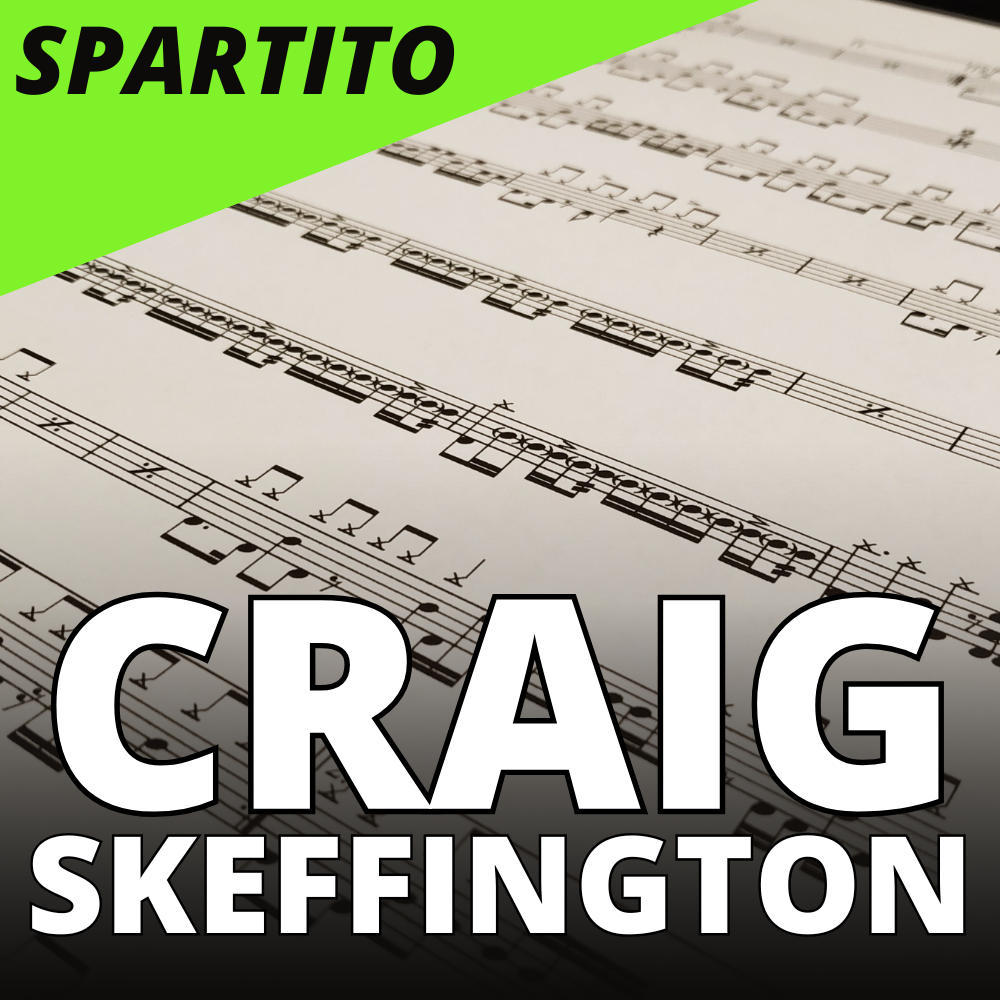 Craig Skeffington - Trofeo de bolos (drum sheet music)