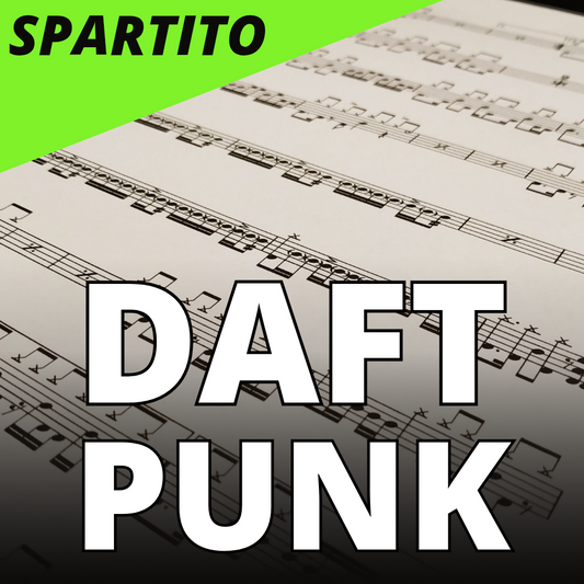 Daft Punk - Get Lucky (drum sheet music)