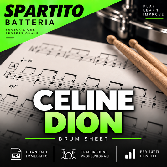 Celine Dion - My Heart Will go on (drum sheet music)