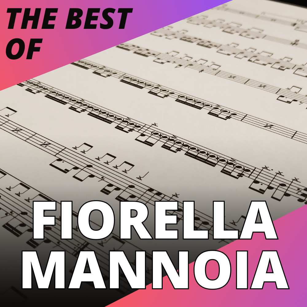 Fiorella Mannoia -The best of (drum sheet music)