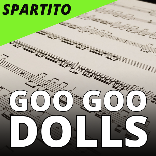 Goo Goo Dolls - Iris (drum sheet music)
