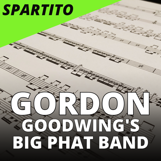 Gordon Goodwing's big phat band - The jazz Police (drum sheet music)