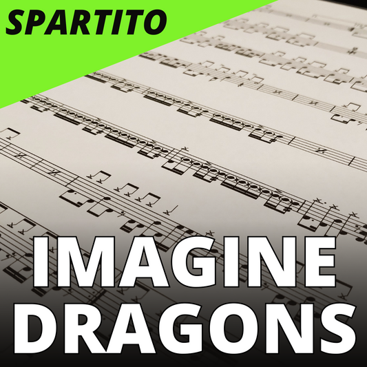 Imagine Dragons (Macy Kate Band - Kurt Schneider) - Radioactive (drum sheet music)