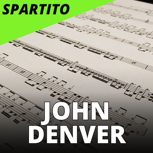 John Denver - Take me home, Country roads (drum sheet music)