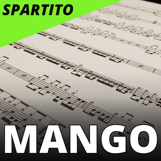 Mango - io nascero' (drum sheet music)