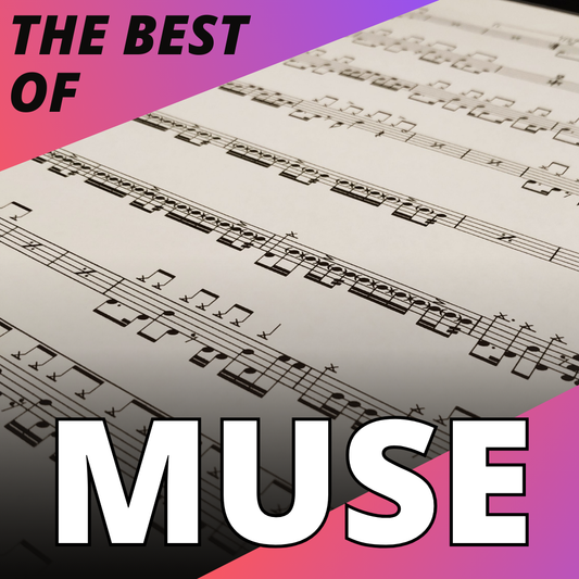 Muse - The best of (drum sheet music)