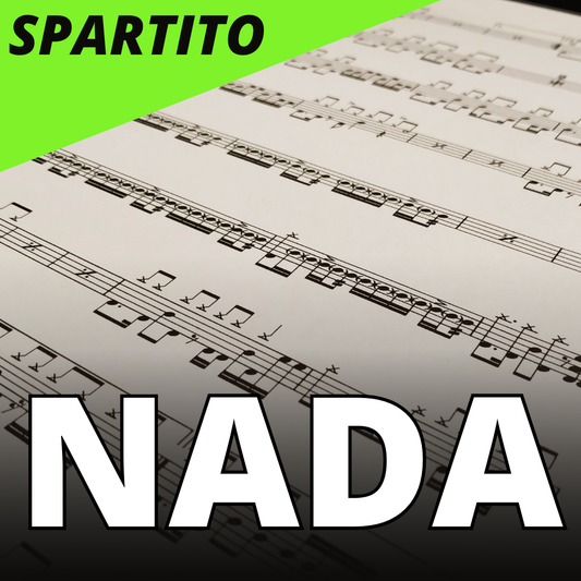 Nada - Amore Disperato (drum sheet music)