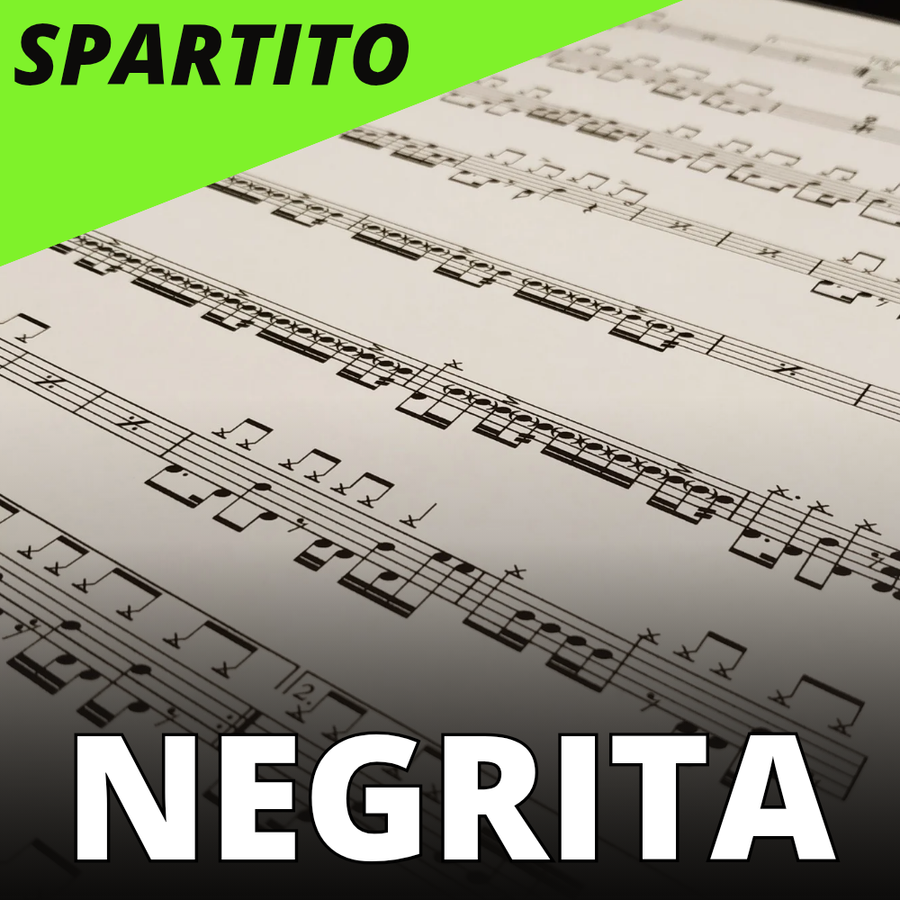Negrita - Mama Maè (drum sheet music)