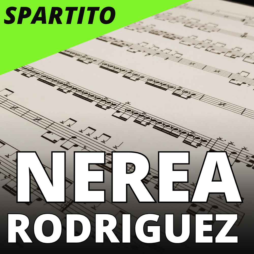 Nerea Rodriguez - Malibu (drum sheet music)