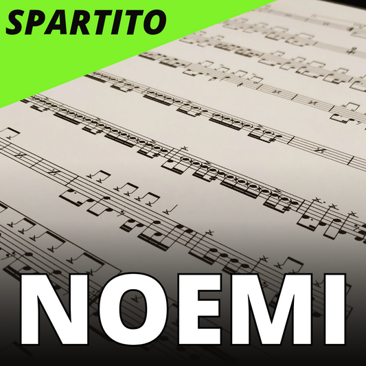 Noemi - Briciole (drum sheet music)
