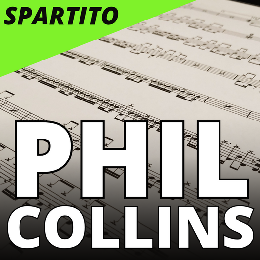 Phil Collins - Another day in paradise (drum sheet music)
