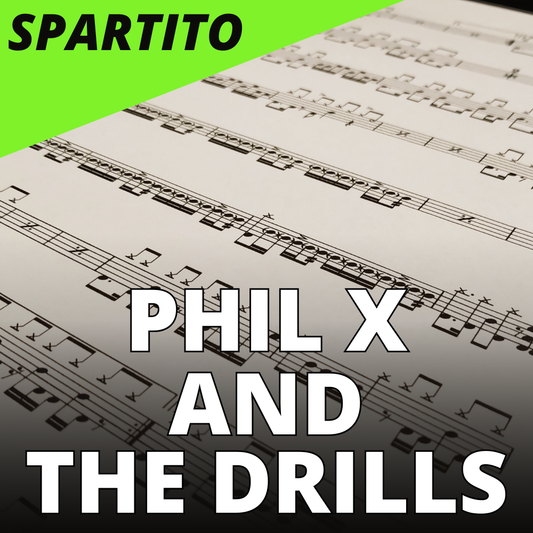 Phil X and The Drills - Superstition (drum sheet music)