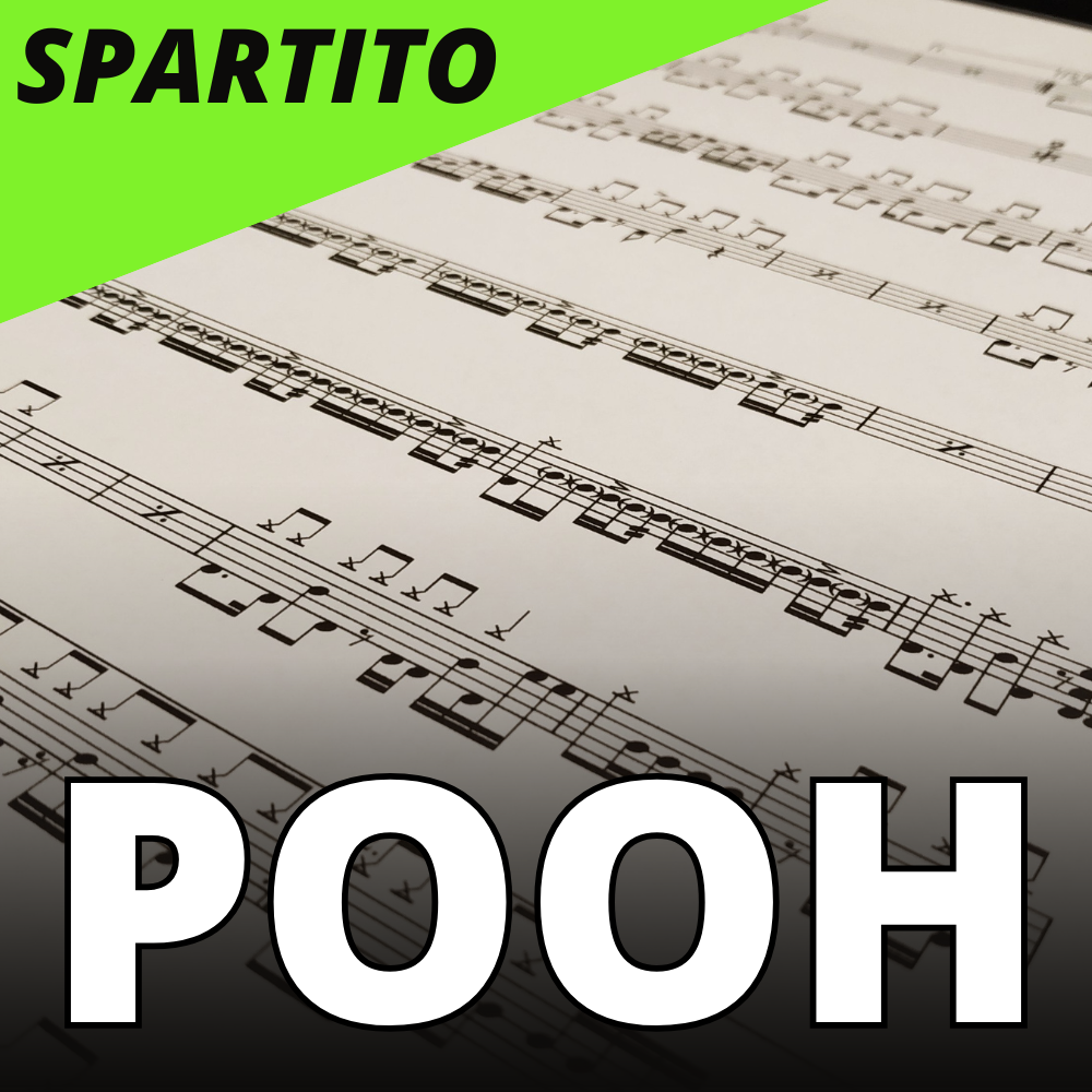 Pooh - L'ultima notte di caccia (drum sheet music)