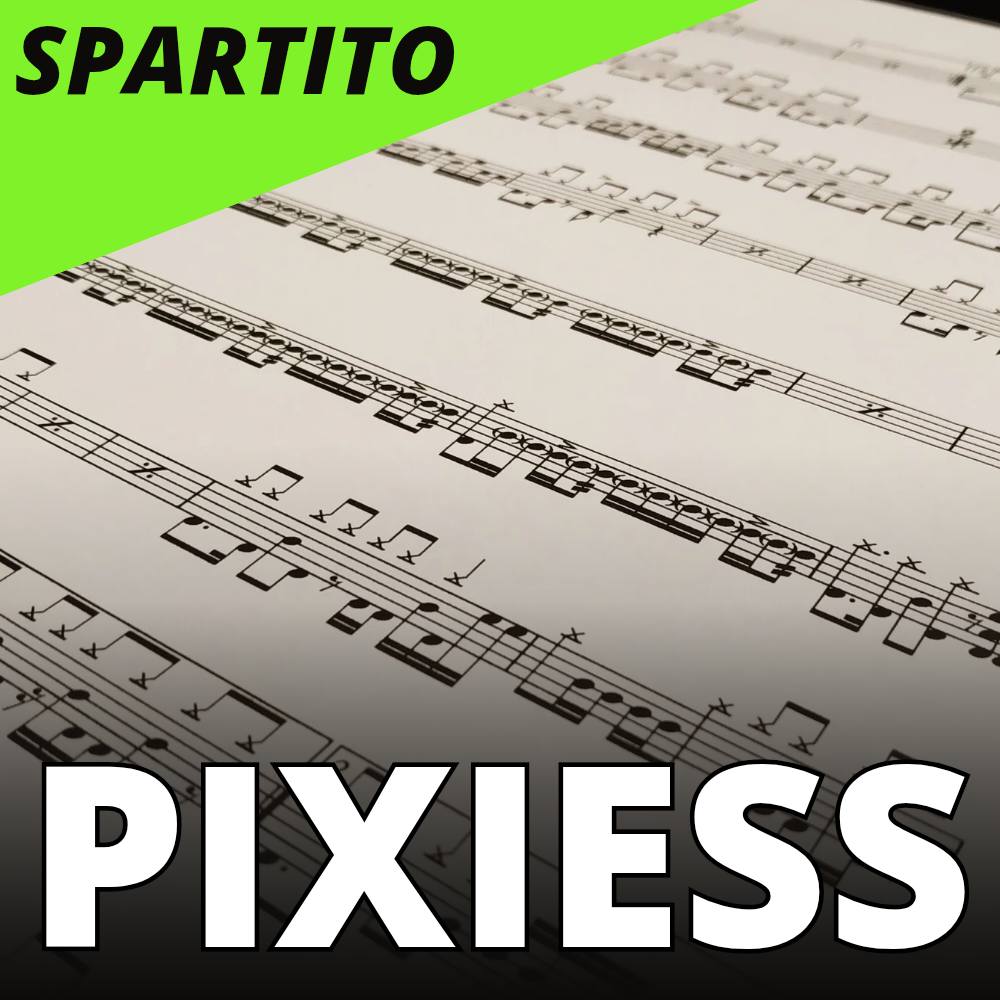 Pixiess - Where is my mind (drum sheet music)