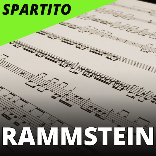 Rammstein - Du Riechst So Gut (drum sheet music)