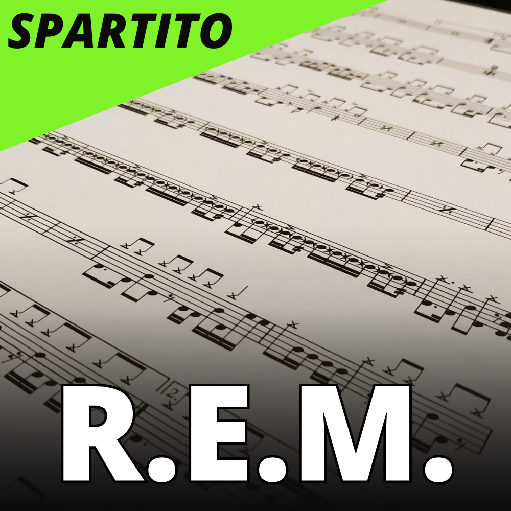 R.E.M. - Imitation of life (drum sheet music)