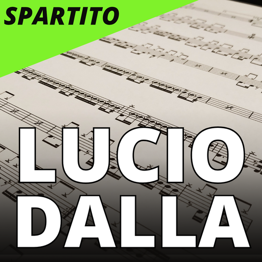 Lucio Dalla - Balla balla ballerino (drum sheet music)