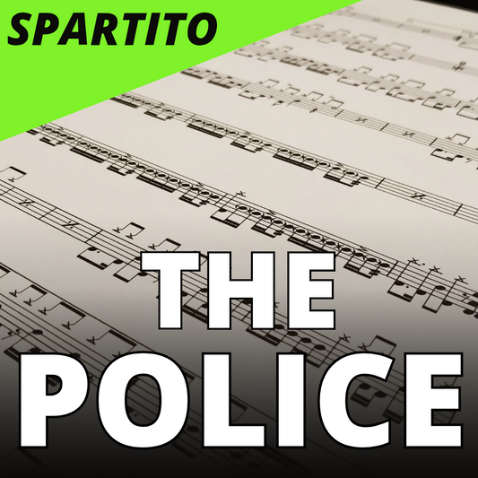 The Police - Don't stand so close to me (drum sheet music)