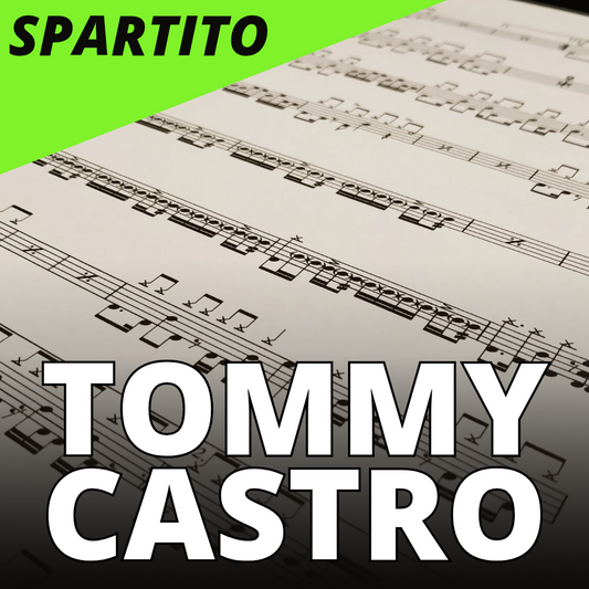 Tommy Castro - Somewhere (drum sheet music)