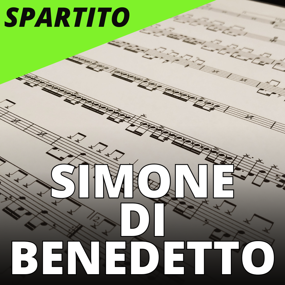 Simone di Benedetto - Rosso 2 0 (drum sheet music)