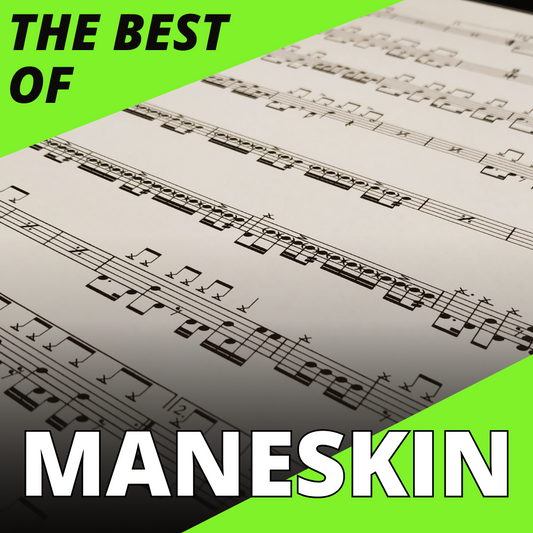 Maneskin - The best of (drum sheet music)