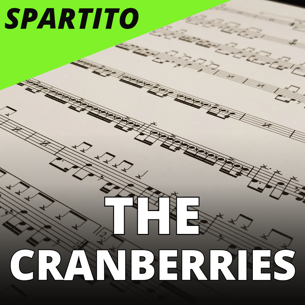 The Cranberries - This is the day (drum sheet music)