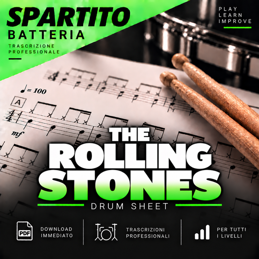 The Rolling Stones - Satisfaction (drum sheet music)