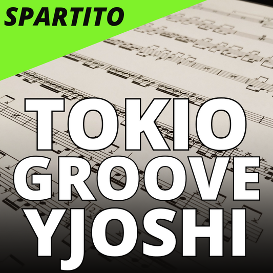 Tokio groove jyoshi - Funky No 1 (drum sheet music)