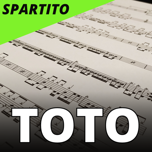 Toto - Rosanna (drum sheet music)