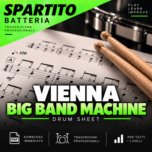 Vienna Big Band Machine - King of love (drum sheet music)